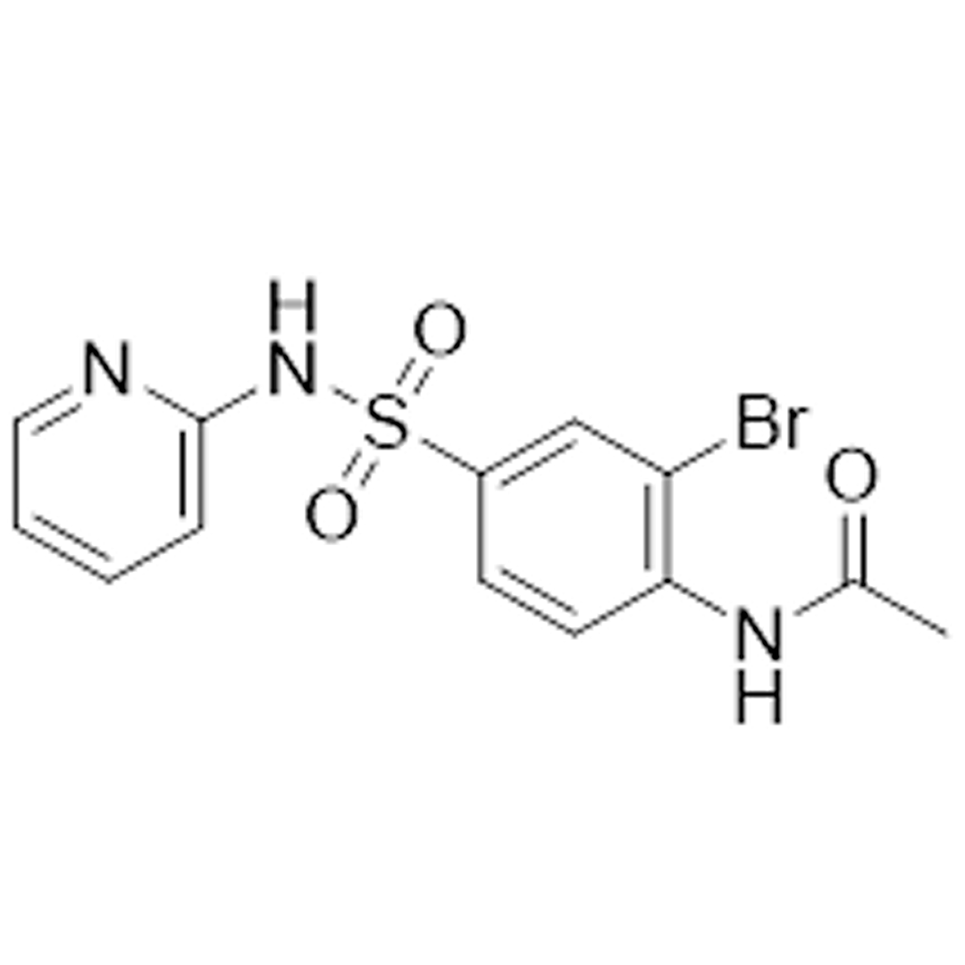 N-(2-bromo-4-(N-(pyridin-2-yl)sulfamoyl)phenyl)acetamide